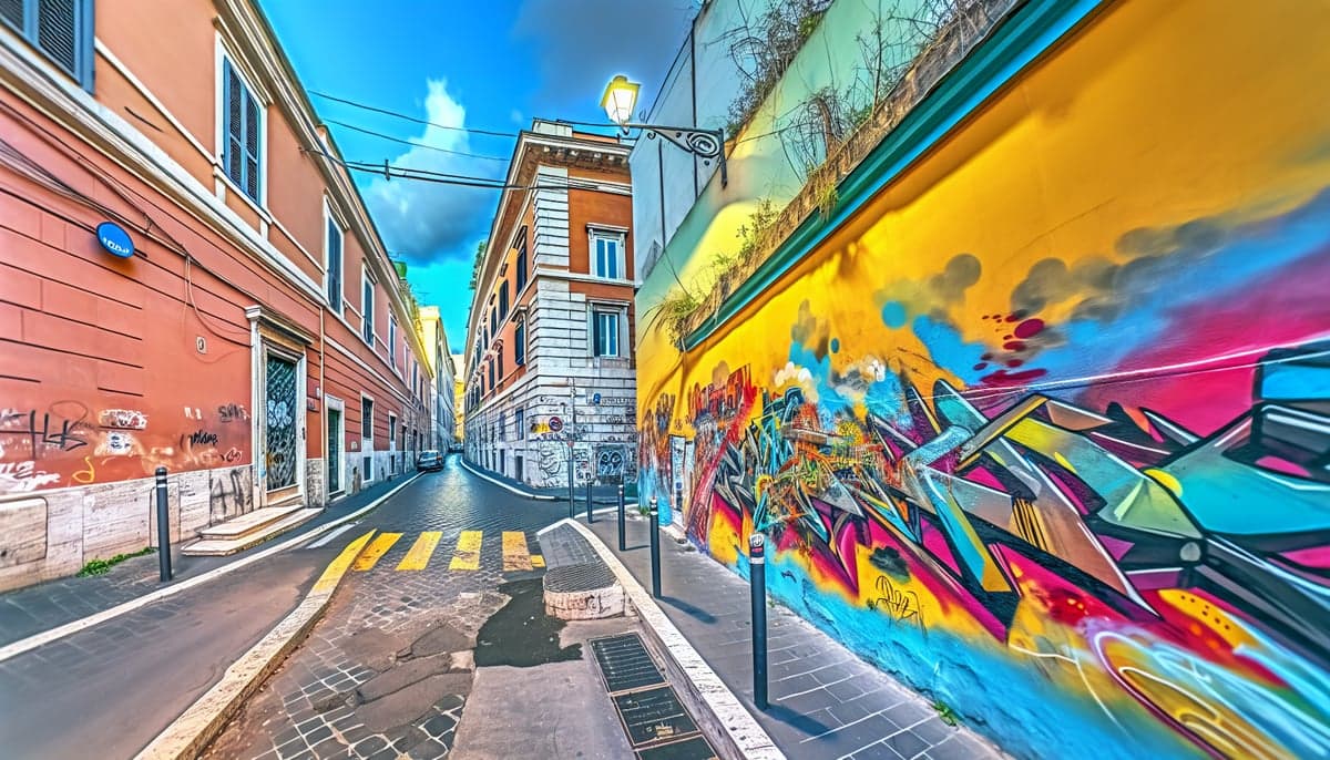 Pigneto, Rome: Where Street Art Meets Cultural Fusion