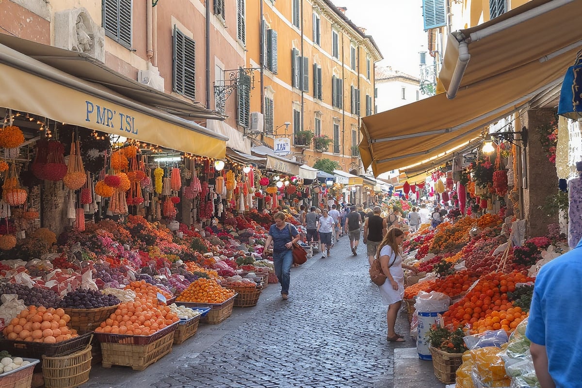 Campo de' Fiori Market: The Heartbeat of Rome's Food Culture