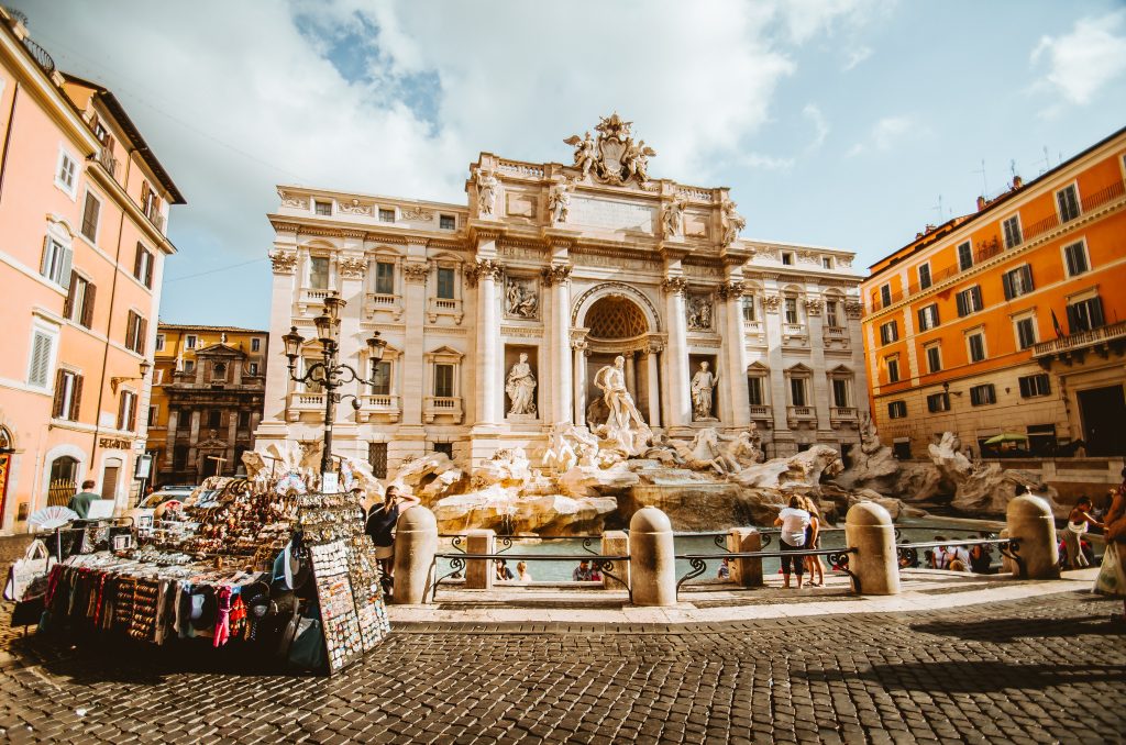 The Trevi Fountain: a symbol of eternal beauty in Rome.