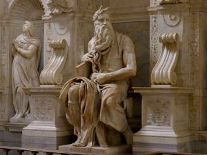 Michelangelo's Moses in San Pietro